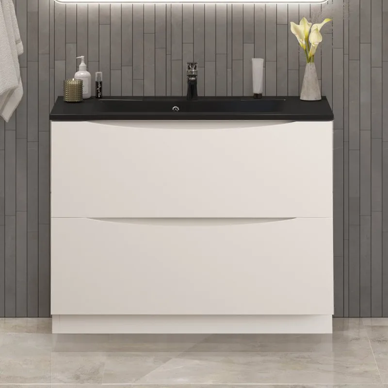 Тумба под раковину без столешницы BelBagno Marino 100 bianco lucido, напольная Sancos — официальный сайт
