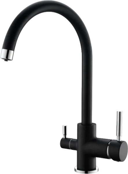 Смеситель для кухни Emar Quartz 3007.12 Оникс Sancos — Оригинал