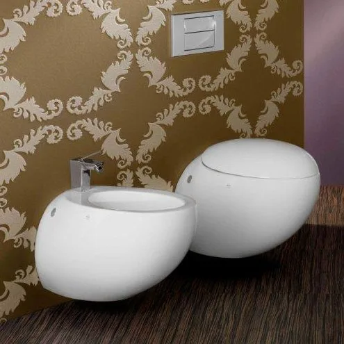 Биде подвесное Laufen Alessi one Alessi One 8.3097.1.400.304.1 Sancos — официальный сайт