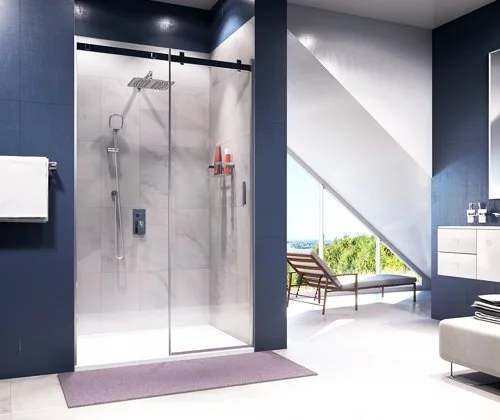 Душевая дверь в нишу Wasserkraft Alme 15R05 120 см Sancos — официальный сайт