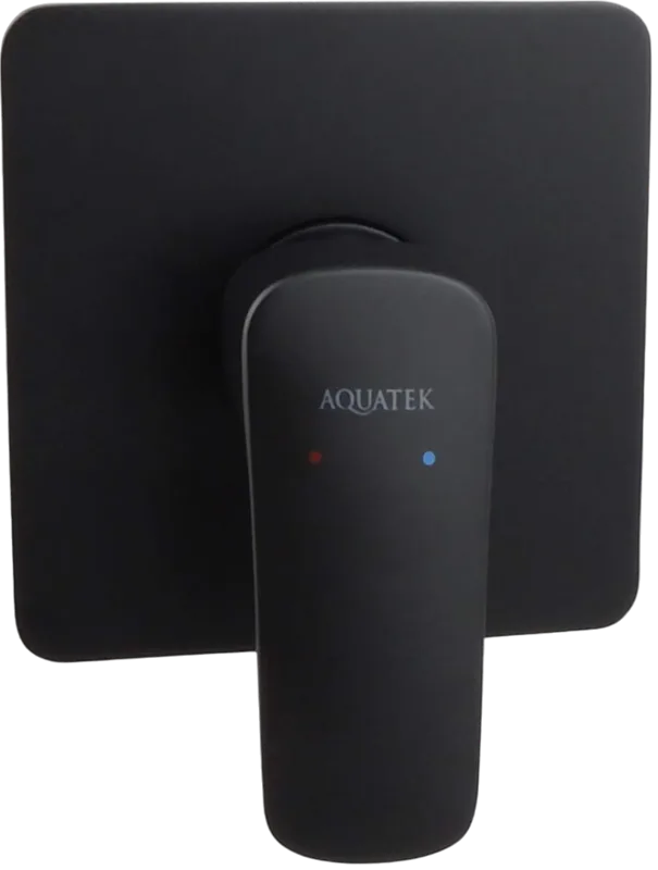 Встраиваемый смеситель AQUATEK Вега AQ1066MB матовый черный Sancos — официальный сайт