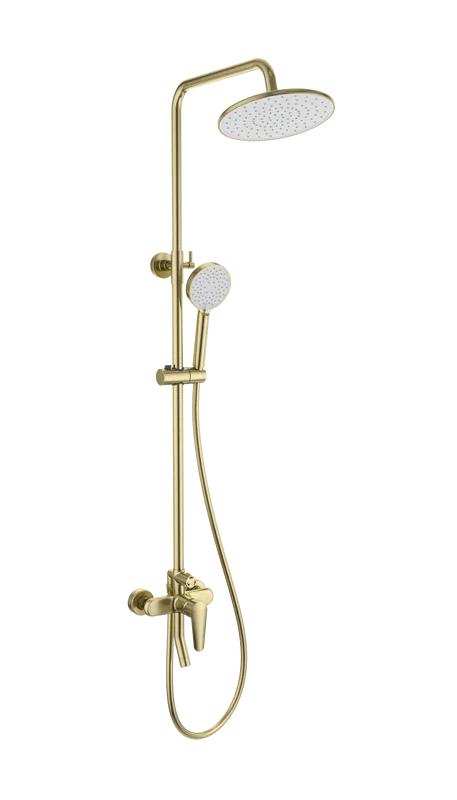 Душевая стойка Wonzon & Woghand WW-B2168-A-BG, брашированное золото Sancos — официальный сайт