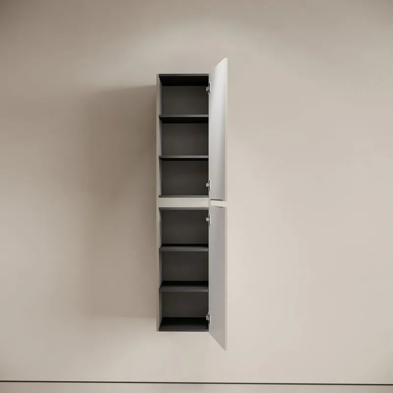Шкаф-пенал для ванной Sancos PCD35GP серый Sancos — официальный сайт