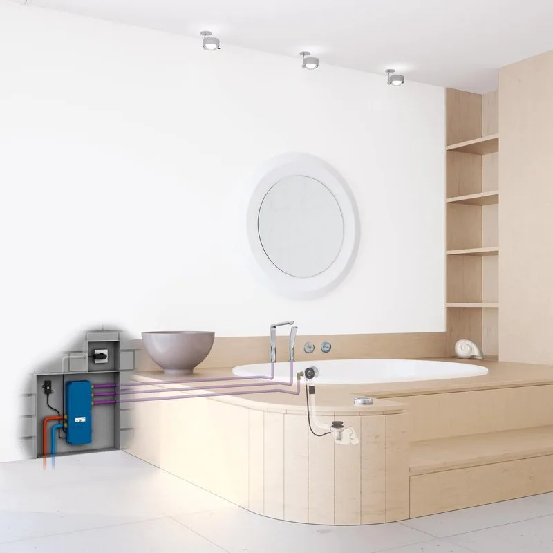 Слив-перелив Grohe Talento fill 28991000, с крышкой Sancos — официальный сайт