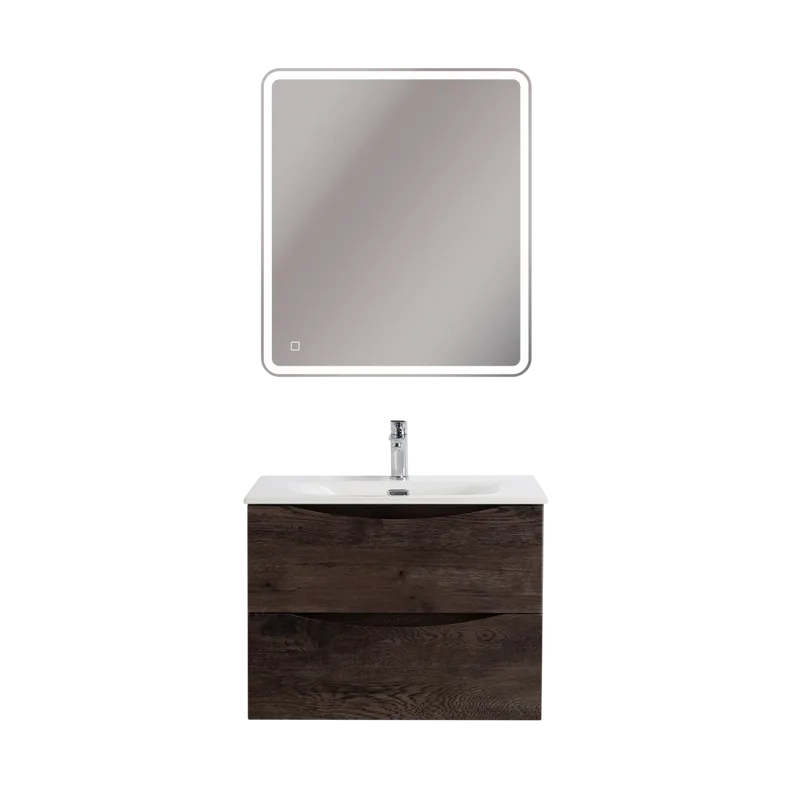 Тумба под раковину без столешницы BelBagno Marino-cer-mini 70 подвесная, rovere nature grigio Sancos — официальный сайт