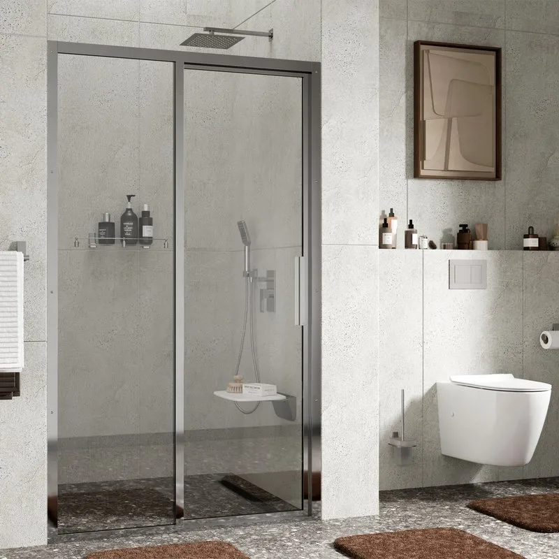 Душевая дверь в нишу Wasserkraft Lopau 32S 05L 120 см, L Sancos — официальный сайт