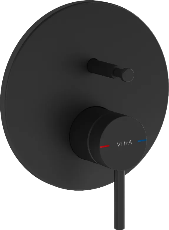 Душевой комплект VitrA Origin A49284EXP, С ВНУТРЕННЕЙ ЧАСТЬЮ, черный матовый Sancos — официальный сайт