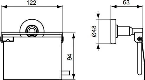 Держатель туалетной бумаги Ideal Standard IOM A9127AA с крышкой Sancos — официальный сайт