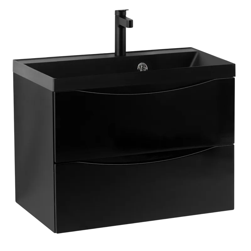 Тумба под раковину без столешницы BelBagno Marino 70 nero lucido Sancos — официальный сайт