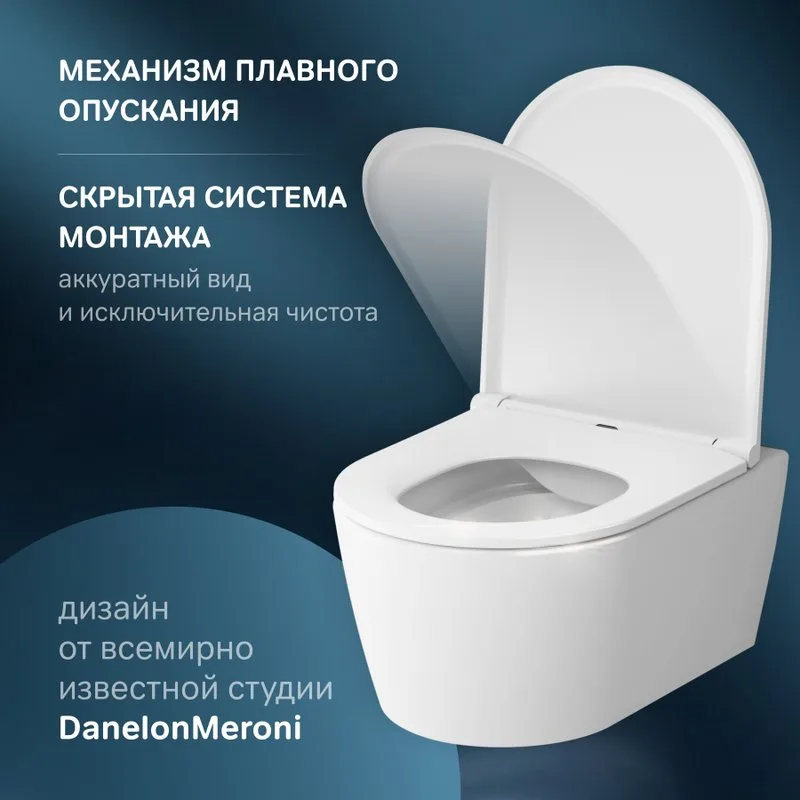 Унитаз подвесной AM.PM Func C8F1701SC Sancos — официальный сайт