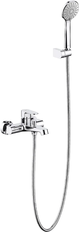 Смеситель для ванны с душем AQUATEK Оберон AQ1249CR, хром Sancos — официальный сайт