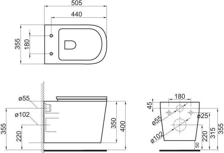 Унитаз подвесной BelBagno Veneto BB132CHR безободковый, сиденье BB132SC с микролифтом Sancos — официальный сайт