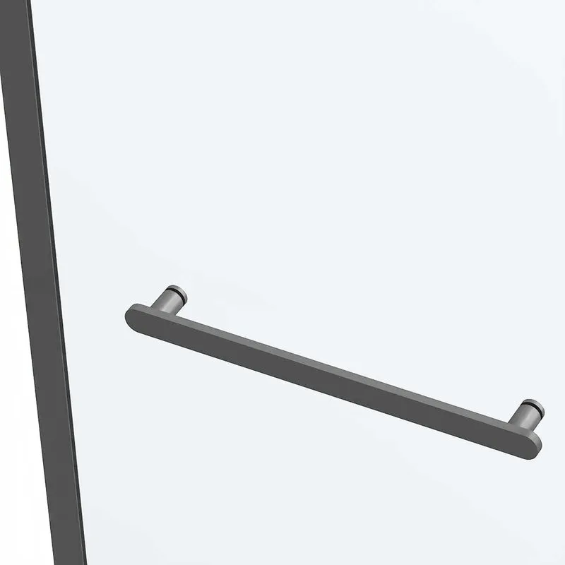 Душевой уголок Vincea Como Soft VSR-1CS1013CLGM 130х100, профиль вороненая сталь, стекло прозрачное Sancos — официальный сайт