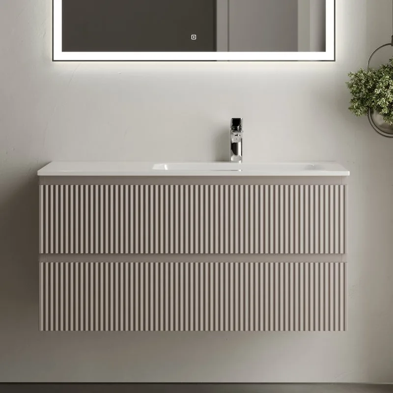 Тумба с раковиной Sancos Snob R 100 см, R, doha soft Sancos — официальный сайт