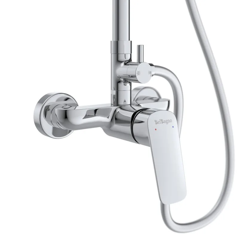 Душевая стойка BelBagno Marino DOCM-CRM, хром Sancos — официальный сайт