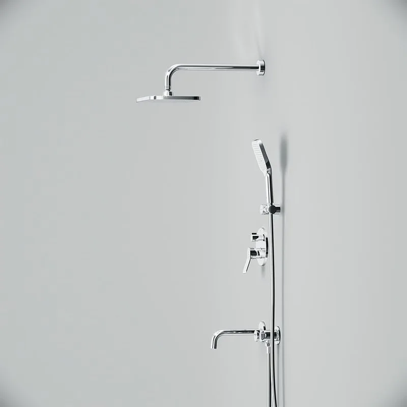 Душевой комплект AM.PM X-Joy FB85A3RH40 С ВНУТРЕННЕЙ ЧАСТЬЮ, хром Sancos — официальный сайт