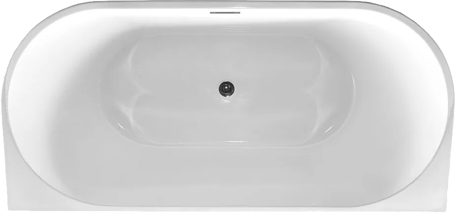 Акриловая ванна Vincea VBT-421-1700MW 170x80 см, пристенная, белая матовая, овальная, с каркасом, со Sancos — официальный сайт