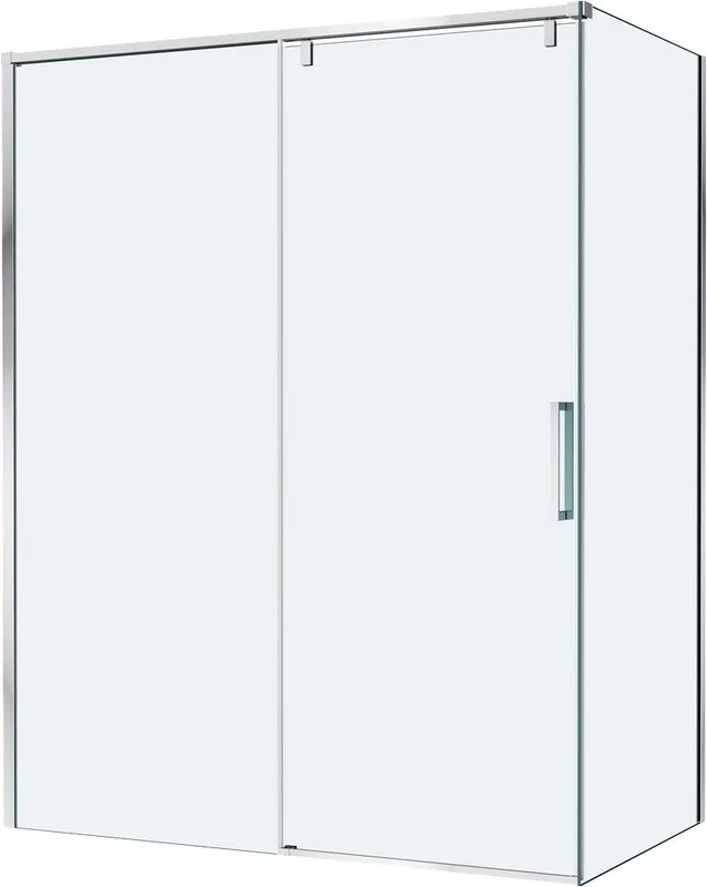 Душевой уголок BelBagno Soft Close-1 AH-1-150/100-C-Cr профиль хром Sancos — официальный сайт