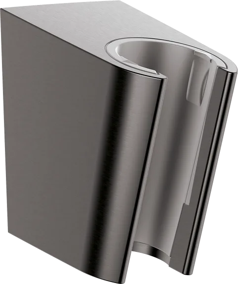 Настенный держатель Hansgrohe Porter S 28331340 матовый черный хром Sancos — официальный сайт