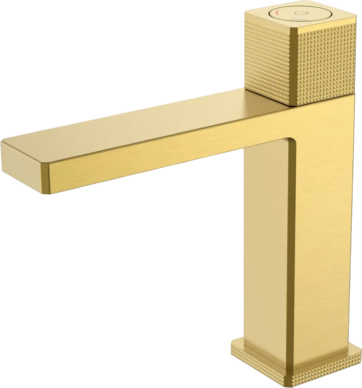 Смеситель для раковины Boheme Quad 159-MG matt gold Sancos — официальный сайт