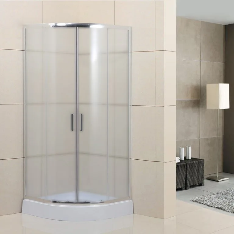 Душевой уголок BelBagno Uno -195 R 2 85 P Cr стекло текстурное Sancos — официальный сайт
