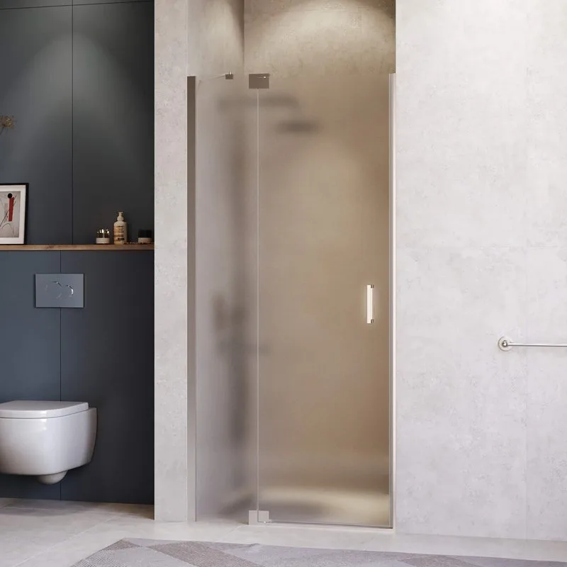 Душевая дверь в нишу RGW Hotel HO-014 900х2000 профиль хром, стекло матовое Sancos — официальный сайт
