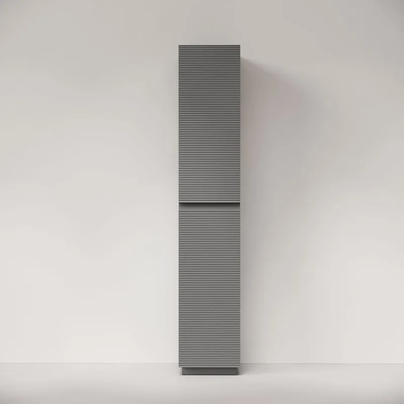 Шкаф-пенал для ванной напольный Sancos Folk Floor 350х350х1880 мм, Ergraut soft Sancos — официальный сайт
