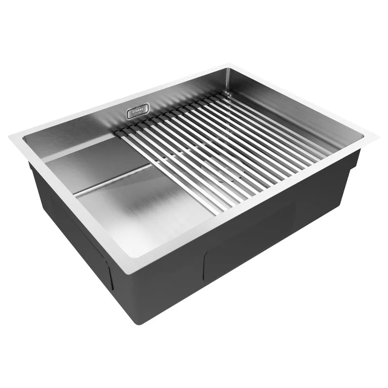 Мойка кухонная Paulmark Next-Pro 58 UNI PM705845-BS брашированная нержавеющая сталь Sancos — официальный сайт