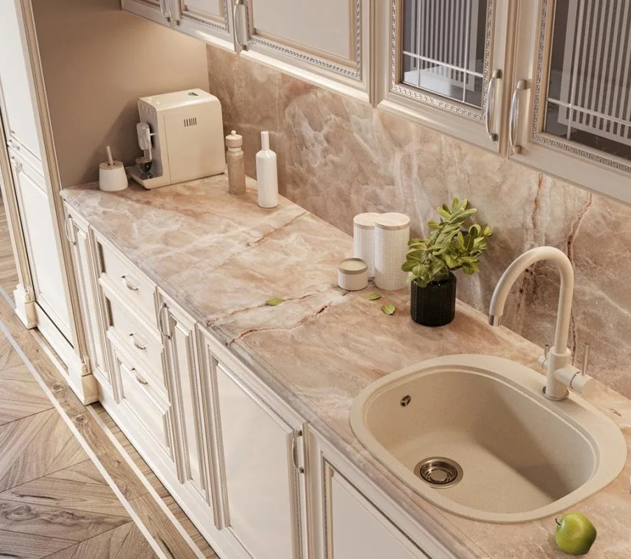 Мойка кухонная Emar Quartz EMQ-1570.C Берилл Sancos — официальный сайт