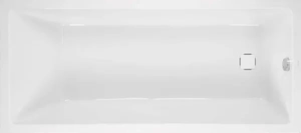 Акриловая ванна Vagnerplast Cavallo VPBA167CAV2X-04 без опоры 160x70 см, пристенная, ультрабелая Sancos — Оригинал