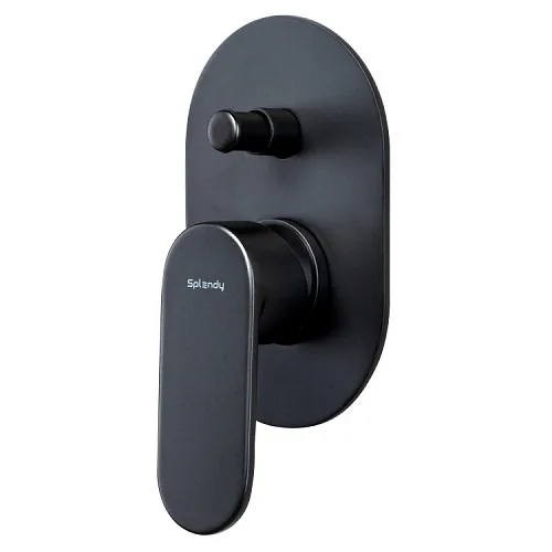 Встраиваемый смеситель Splendy Rest RE204U1K2B С ВНУТРЕННЕЙ ЧАСТЬЮ, черный матовый Sancos — официальный сайт
