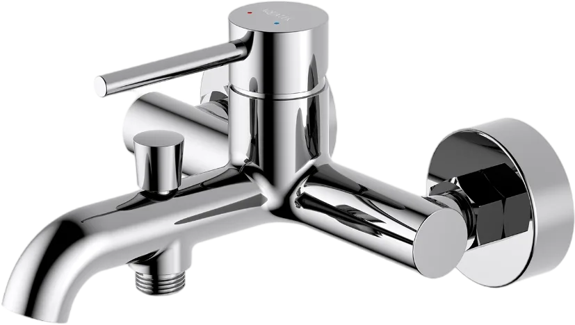 Смеситель для ванны с душем AQUATEK Европа AQ1340CR, хром Sancos — официальный сайт