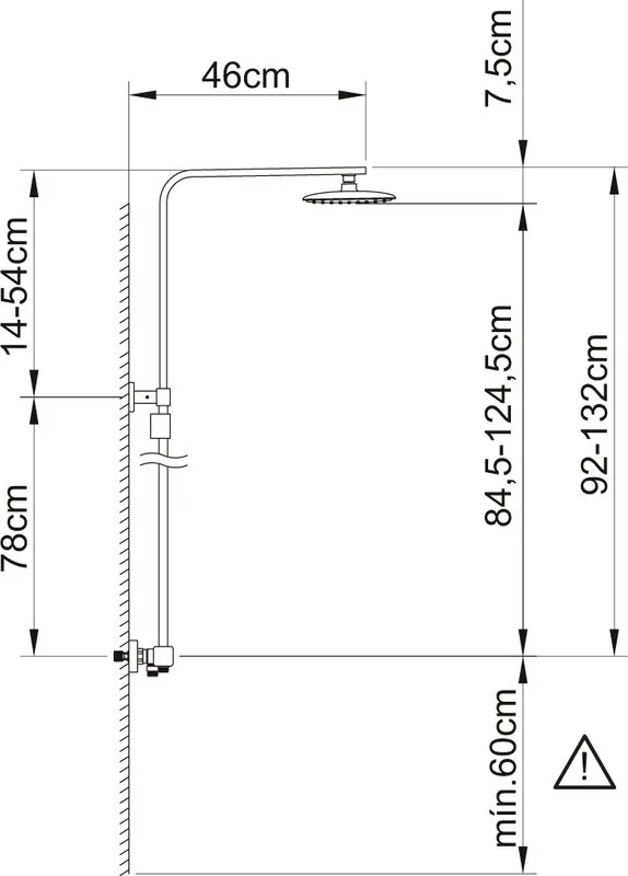 Душевая стойка Clever Saona Slim Saona Slim 61013 Sancos — официальный сайт