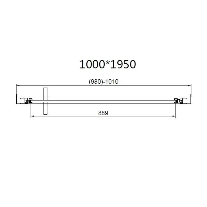 Душевой уголок Vincea Slim VSR-4SLP9010CLB 100х90 см, профиль матовый черный, стекло прозрачное Sancos — официальный сайт