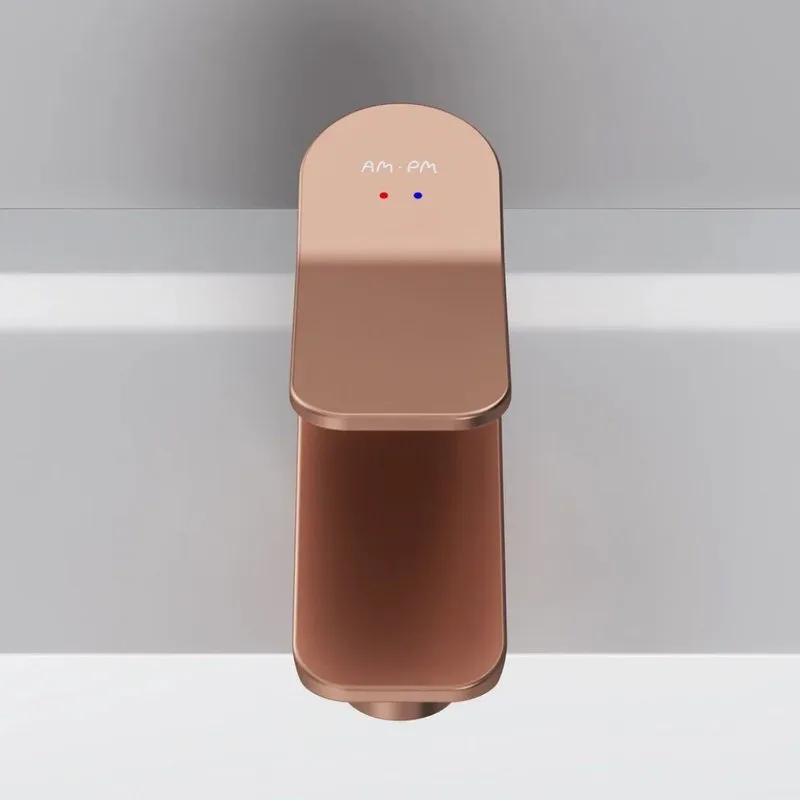 Смеситель для раковины AM.PM X-Joy F85A02144 розовое золото Sancos — официальный сайт