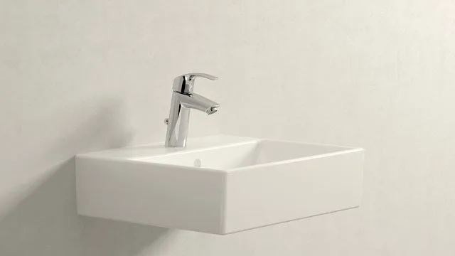 Смеситель для раковины Grohe 23322001 хром Sancos — официальный сайт