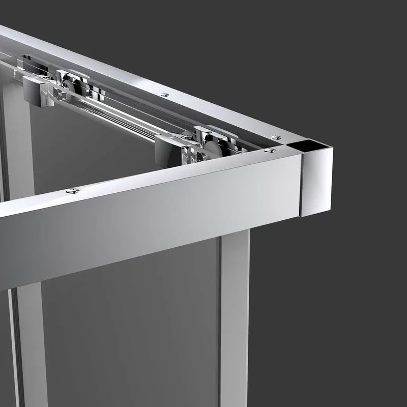 Душевой уголок Vincea Soft VSS-3SO900CL 90x90, профиль хром, стекло прозрачное Sancos — официальный сайт