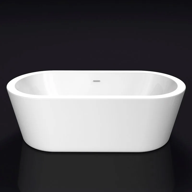 Акриловая ванна BelBagno BB12-1775 180x80 см, отдельностоящая, белая, овальная Sancos — официальный сайт