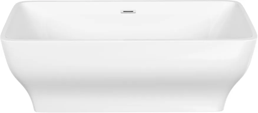 Акриловая ванна Sancos Neo FB09 170x80 см, отдельностоящая, белая, с каркасом, со сливом-переливом Sancos — официальный сайт