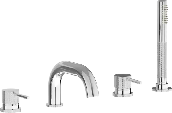 Смеситель на борт ванны IB Rubinetterie Industria ID396CC_1, chrome Sancos — Оригинал