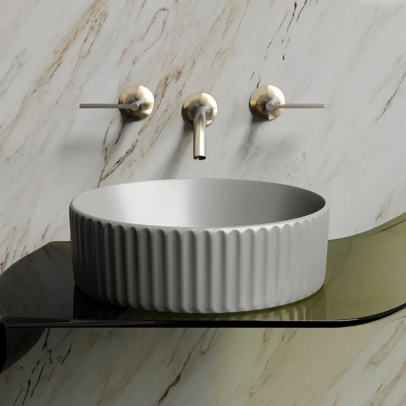 Накладная раковина Ceramicanova Element CN6057MH антрацит матовый Sancos — официальный сайт