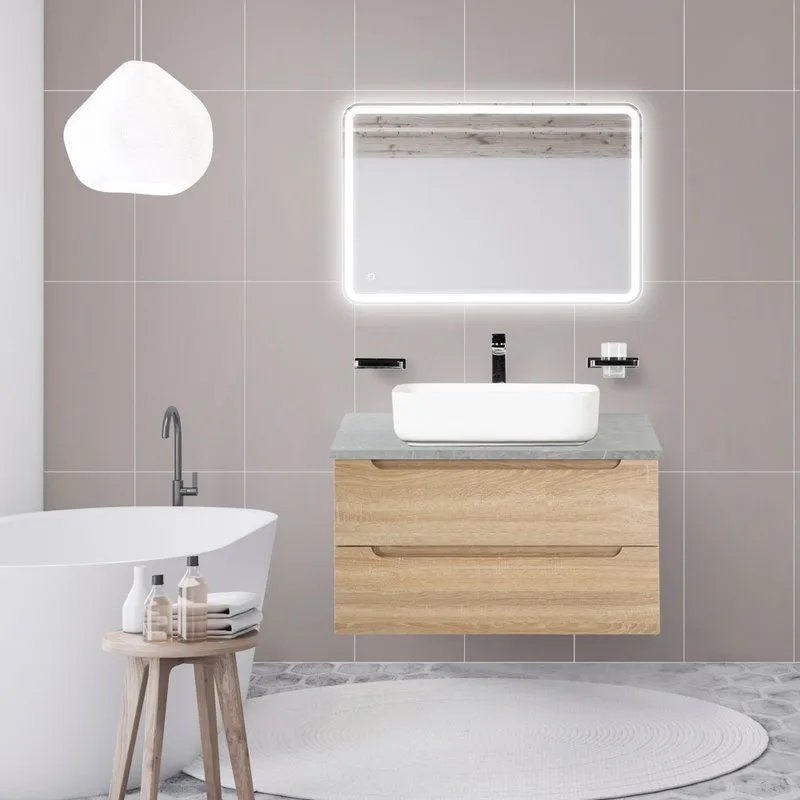 Зеркало BelBagno SPC-MAR-900-600-LED-TCH 90 Sancos — официальный сайт
