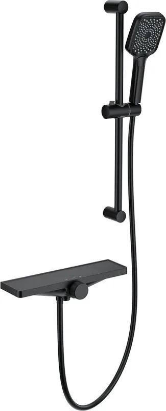 Термостатический смеситель Wonzon & Woghand WW-B2551-A-MB, для ванны с душем, матовый черный Sancos — официальный сайт