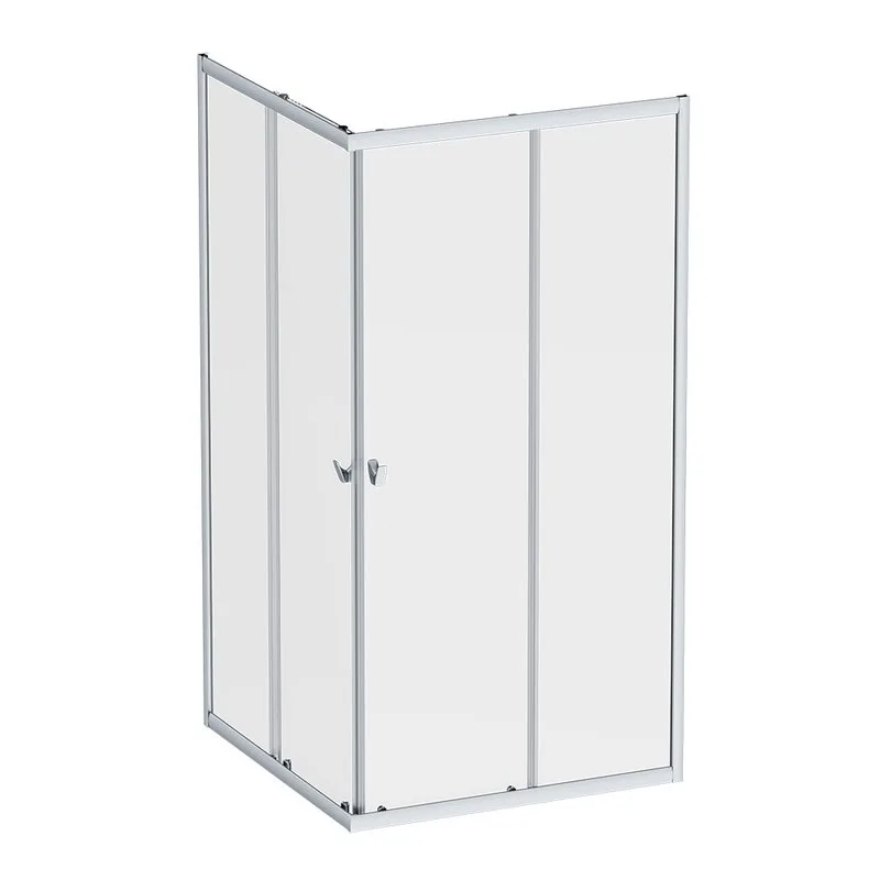 Душевой уголок AM.PM Sunny W87G-403-100100-MT 100x100 см, серебро Sancos — официальный сайт