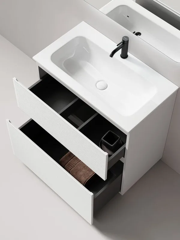 Тумба под раковину Sancos Folk Floor 80 напольная Bianco (белый), FL80FW Sancos — официальный сайт