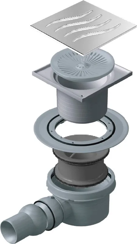 Душевой трап Pestan Tide Confluo Standard Tide 1 13000001, хром Sancos — официальный сайт