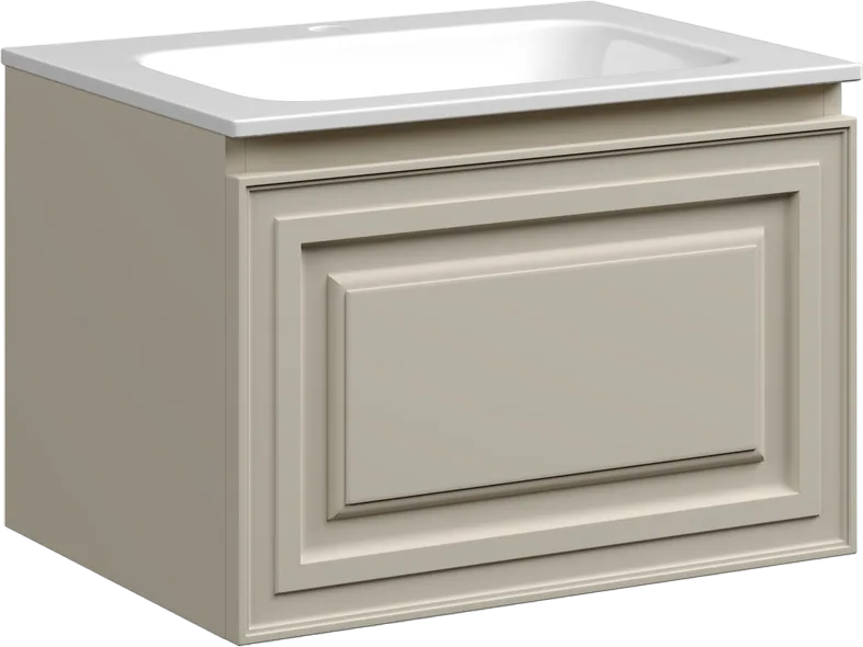 Тумба с раковиной Sancos Very 60 beige soft Sancos — официальный сайт