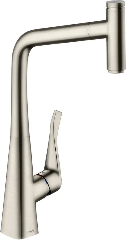 Смеситель для кухни Hansgrohe Metris Select 14884800 Sancos — официальный сайт