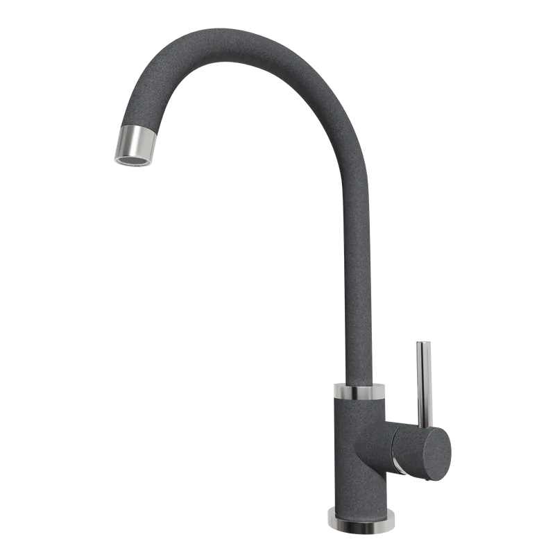Смеситель для кухни Emar Quartz 3004 анрацит Sancos — официальный сайт