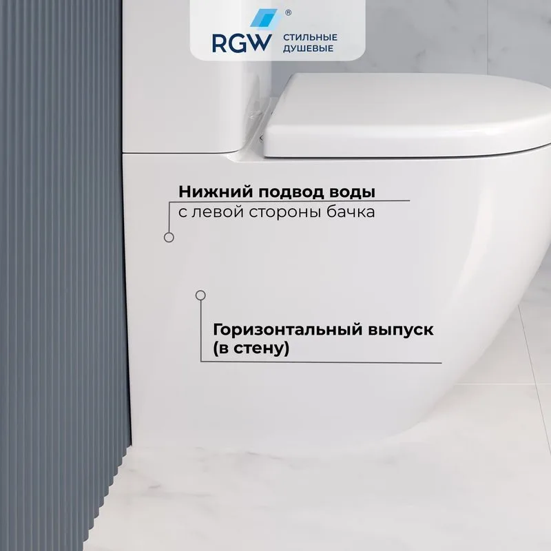 Унитаз-компакт напольный RGW SW-03 Sancos — официальный сайт